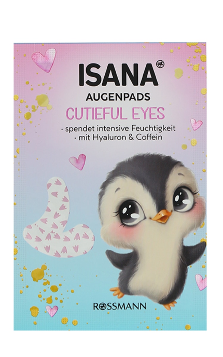 ISANA ISANA, CUTIEFUL EYES, paakių kaukės, 2 vnt.
