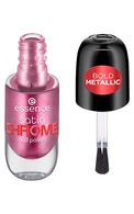 ESSENCE, SATIN CHROME, NAIL POLISH, nagų lakas, 03 PINK, 8 ml.