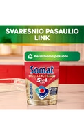SOMAT, EXCELLENCE PREMIUM 5IN1, indaplovių kapsulės, 42 vnt.