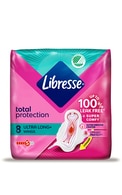  LIBRESSE undefined LIBRESSE, INVISIBLE SUPER, higieniniai paketai, 8 vnt.  
