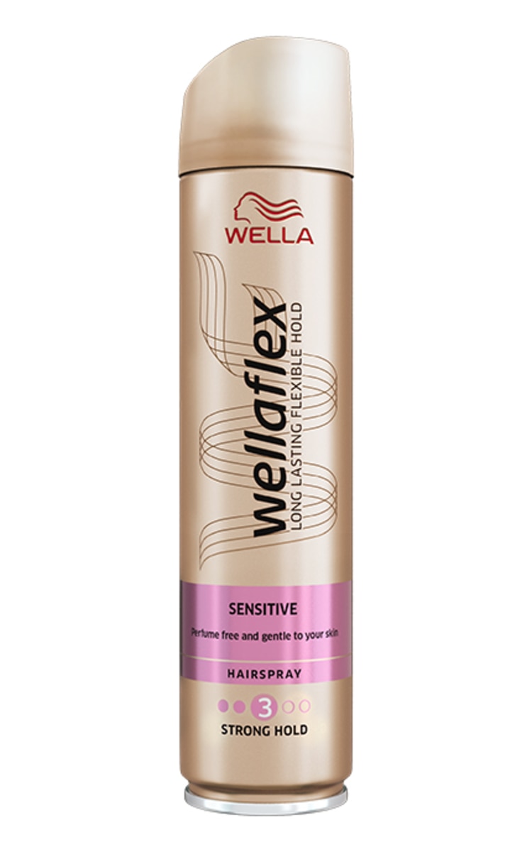 WELLAFLEX WELLAFLEX, SENSITIVE, STRONG HOLD, plaukų lakas, 250 ml 250 ml