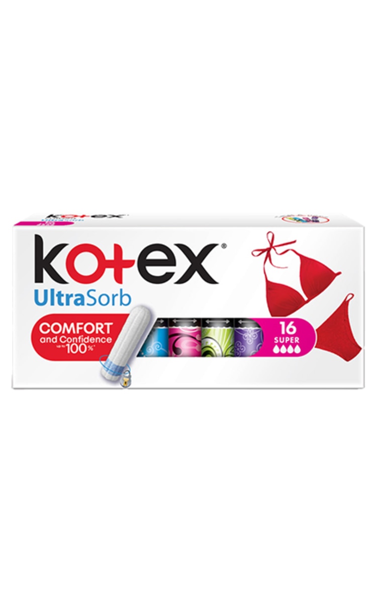 KOTEX KOTEX, SUPER, tamponai, 16 vnt.