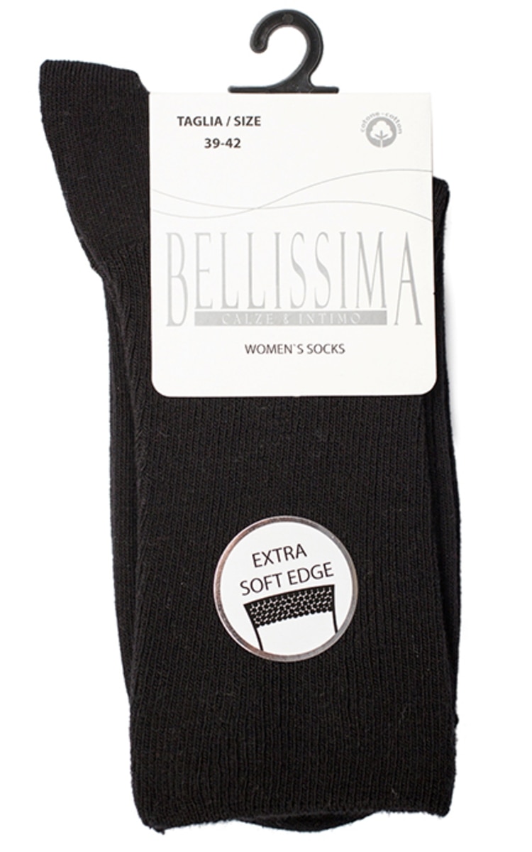 BELLISSIMA BELLISSIMA, B109, moteriškos kojinės, JUODOS, 35/38, 1 pora 1 vnt.