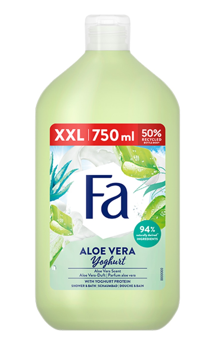 FA FA, Aloe Vera, dušo gelis, 750 ml.