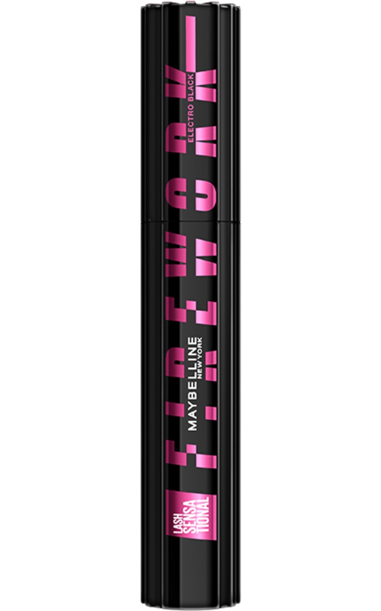 MAYBELLINE NEW YORK MAYBELLINE NEW YORK, LASH SENSATIONAL FIREWORK, ELECTRO BLACK, blakstienų tušas, 10 ml.