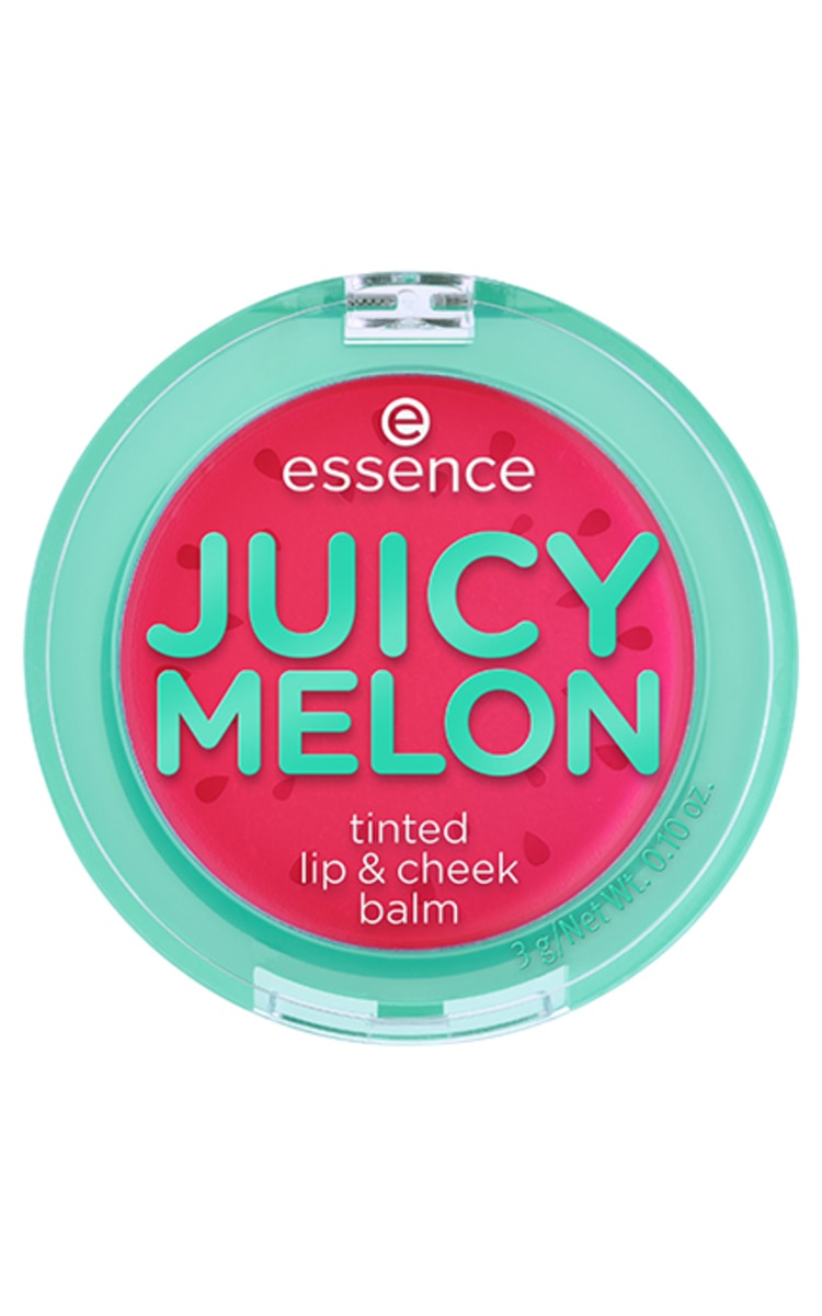 ESSENCE ESSENCE, JUICY MELON, lūpų ir skruostų balzamas, 3 g. JUICY MELON