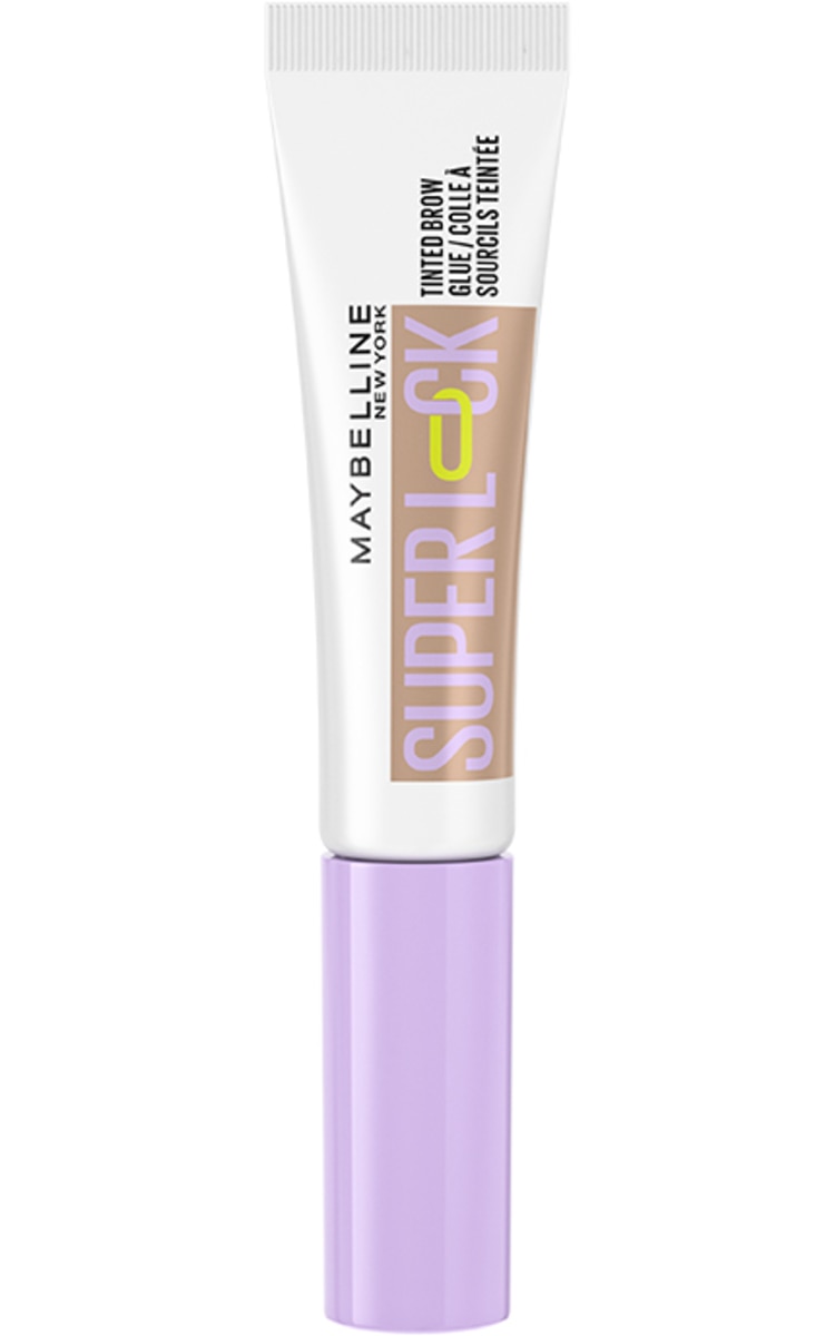MAYBELLINE NEW YORK MAYBELLINE NEW YORK, SUPER LOCK, BROW GLUE, antakių kljiai, TAUPE, 7 ml.
