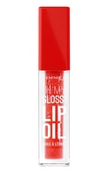 RIMMEL, STAY GLOSSY OH MY GLOSS!, lūpų aliejus, 004 VIVID RED, 6 ml.