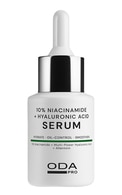 ODA PRO, MULTI ACTIVE, 10 % niacinamido ir hialurono rūgšties serumas, 30 ml