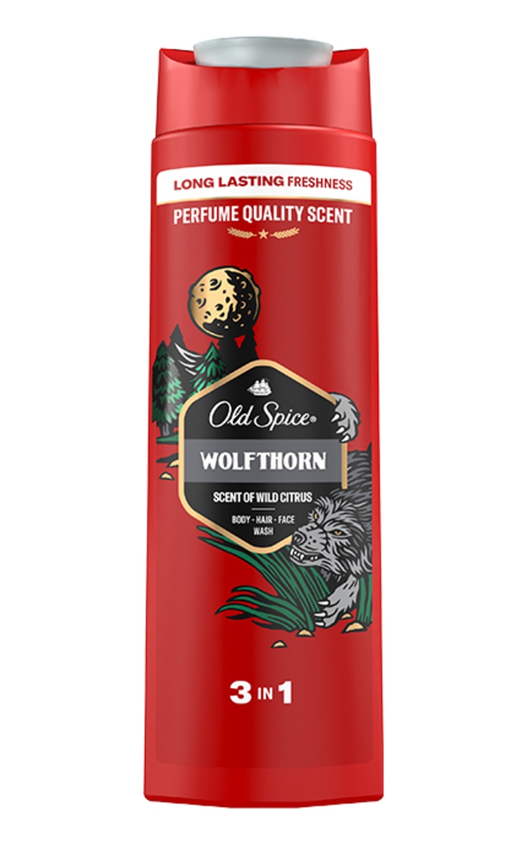 OLD SPICE OLD SPICE, WOLFTHORN, dušo gelis, 400 ml 400 ml