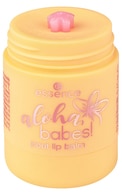 ESSENCE, ALOHA, BABES!, POUT LIP BALM, lūpų balzamas, 01 PREPPIN' FOR PARADISE, 12,8 g.