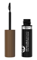 L'OREAL PARIS, INFAILLIBLE VOLUMIZING EYEBROW MASCARA, antakių gelis, BRUNETTE, 5 ml.