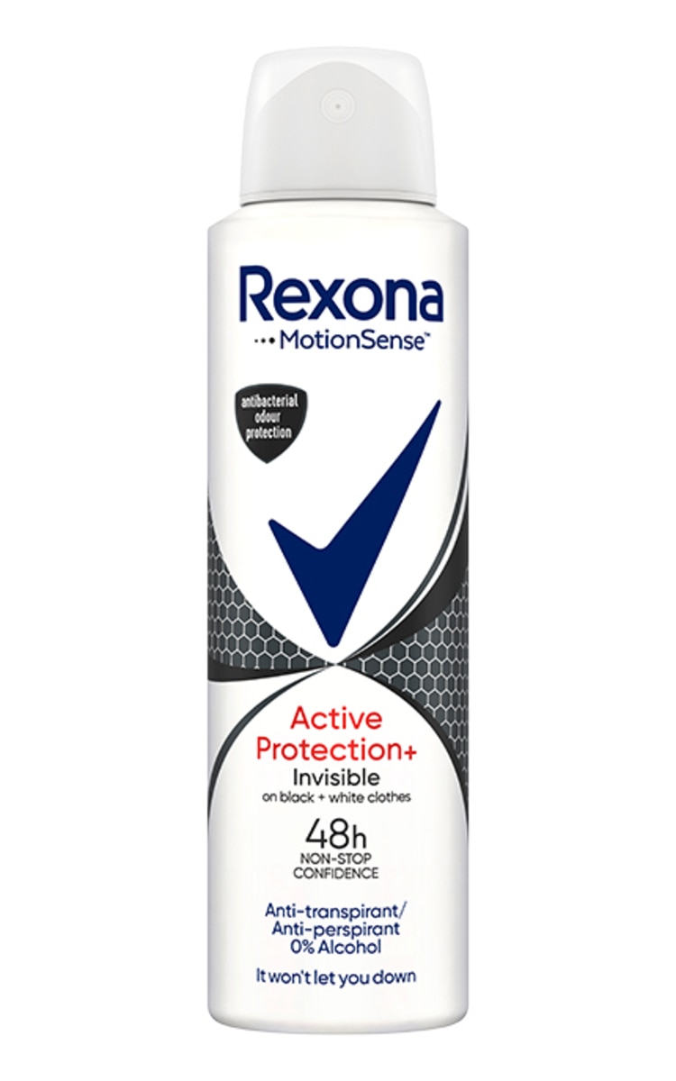 REXONA REXONA, ACTIVE PROTECTION + INVISIBLE, purškiamas antiperspirantas, 150 ml 150 ml