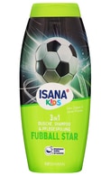 ISANA KIDS, FUSSBALL STAR, dušo gelis, šampūnas ir kondicionierius 3 viename, 300 ml. ISANA KIDS undefined ISANA KIDS, FUSSBALL STAR, dušo gelis, šampūnas ir kondicionierius 3 viename, 300 ml.