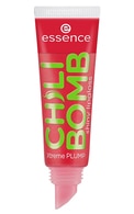 ESSENCE, CHILI BOMB, SHINY LIPGLOSS, putlinamasis lūpų blizgesys, 01 STRAWBERRY SALSA, 10 ml.