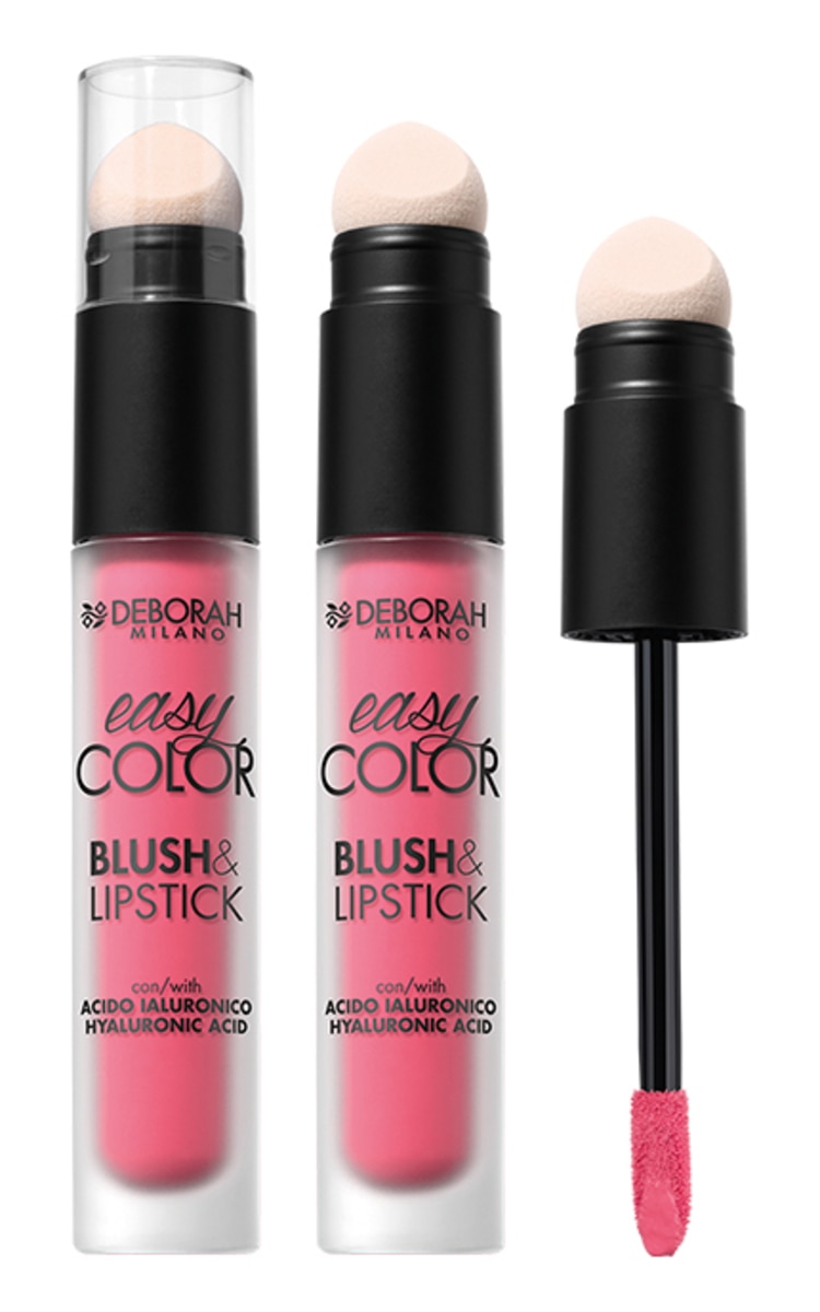 DEBORAH MILANO DEBORAH MILANO, EASY COLOR, skaistalai-lūpų dažai, 03 REBEL PINK, 4 ml. 03 REBEL PINK