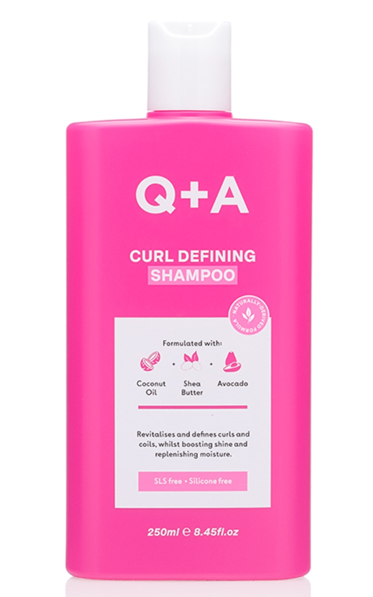 Q+A Q+A, CURL DEFINING SHAMPOO, šampūnas garbanotiems plaukams, 250 ml.