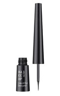 MAKE UP FACTORY, LIQUID EYE DESIGNER, skystas apvadas akims, 01 BLACK, 2.5 ml.