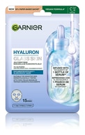  GARNIER undefined GARNIER, TISSUE MASK, HYALURON GLASS SKIN, želinė lakštinė kaukė, 27 g.  