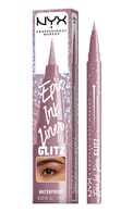 NYX PROFESSIONAL MAKEUP, EPIC INK GLITZ, skystas akių apvadas, SHIMMER STITCH, 1 vnt.