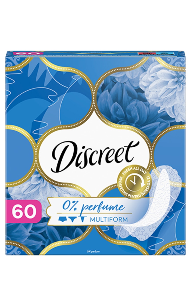 DISCREET DISCREET, AIR, higieniniai įklotai, 60 vnt. 60 vnt.