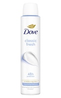  DOVE undefined DOVE, CLASSIC FRESH, moteriškas purškiamas dezodorantas, 200 ml.  
