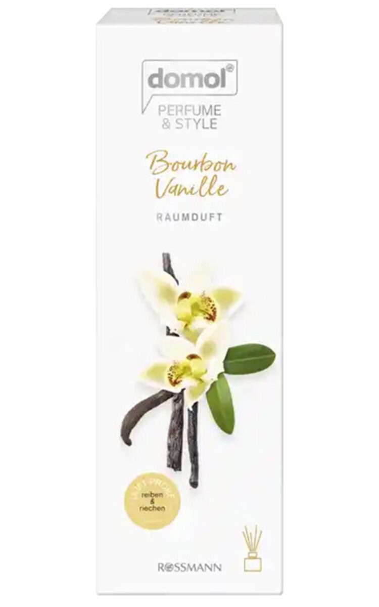 DOMOL DOMOL, PERFUME & STYLE BOURBON VANILLE, kvapiosios lazdelės, 50 ml 50 ml