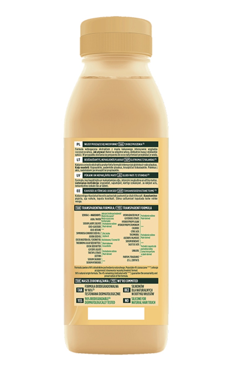GARNIER FRUCTIS FRUCTIS H.FOOD COCOA ŠAMP.350M 350 ml