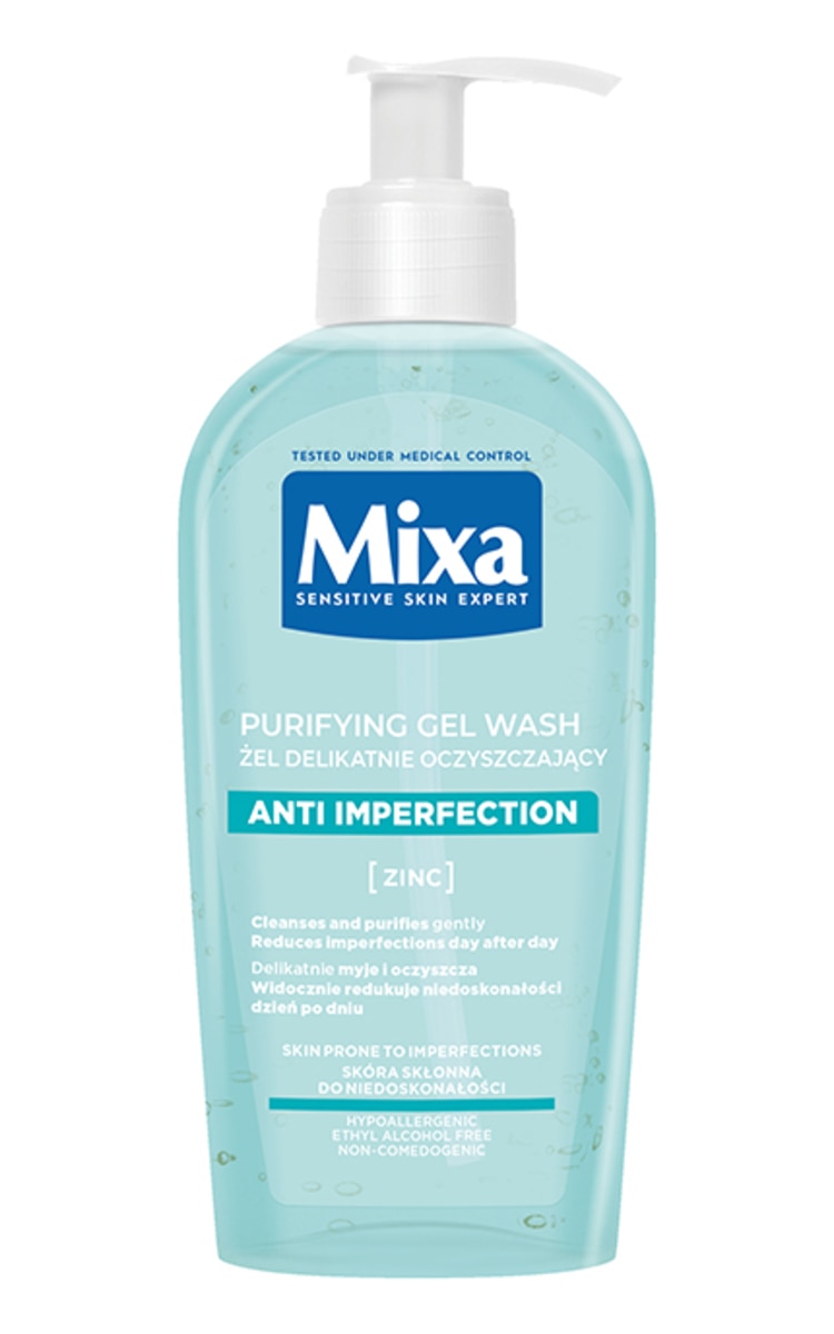 MIXA MIXA, valomasis gelis problematiškai odai, 200 ml. 200 ml