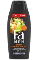  FA undefined FA MEN, SPORT ENERGY BOOST, dušo gelis, 750 ml.  