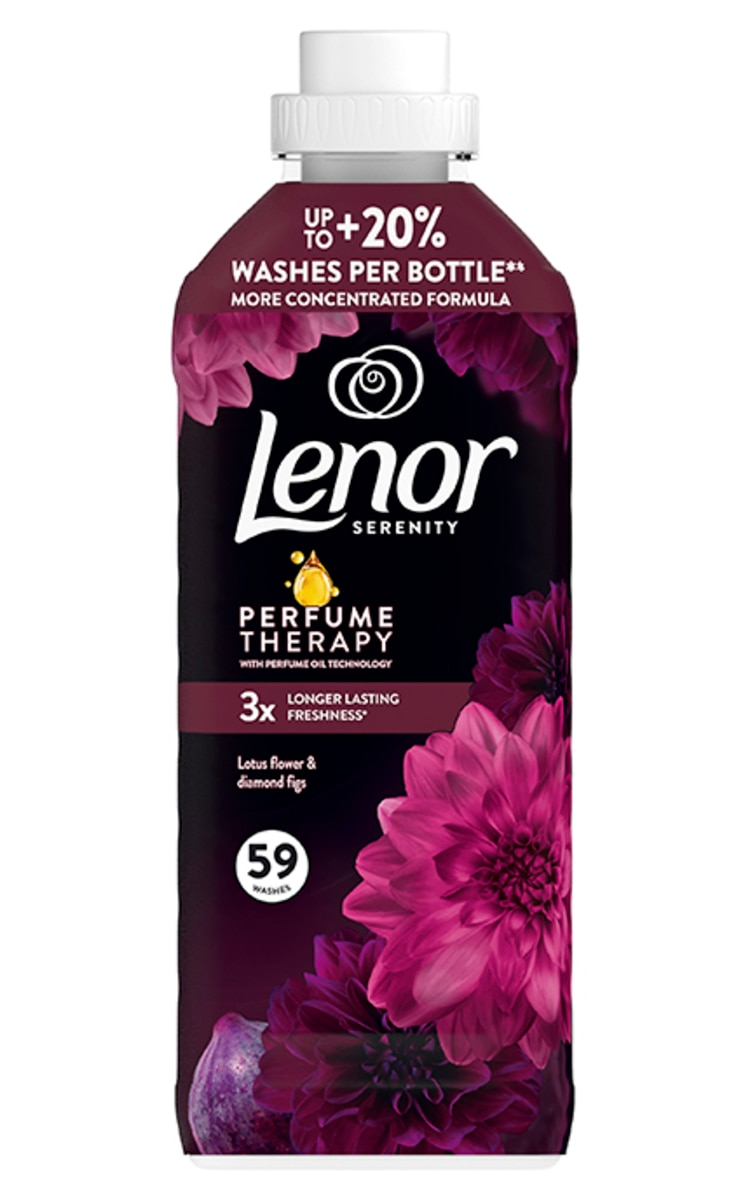 LENOR LENOR, LOTUS FLOWER & DIAMOND FIGS, minkštiklis, 1239 ml. (59 skalb.)