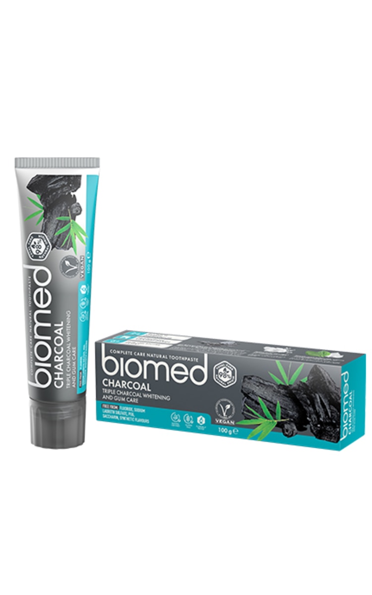 BIOMED BIOMED, CHARCOAL, dantų pasta, 100 g.