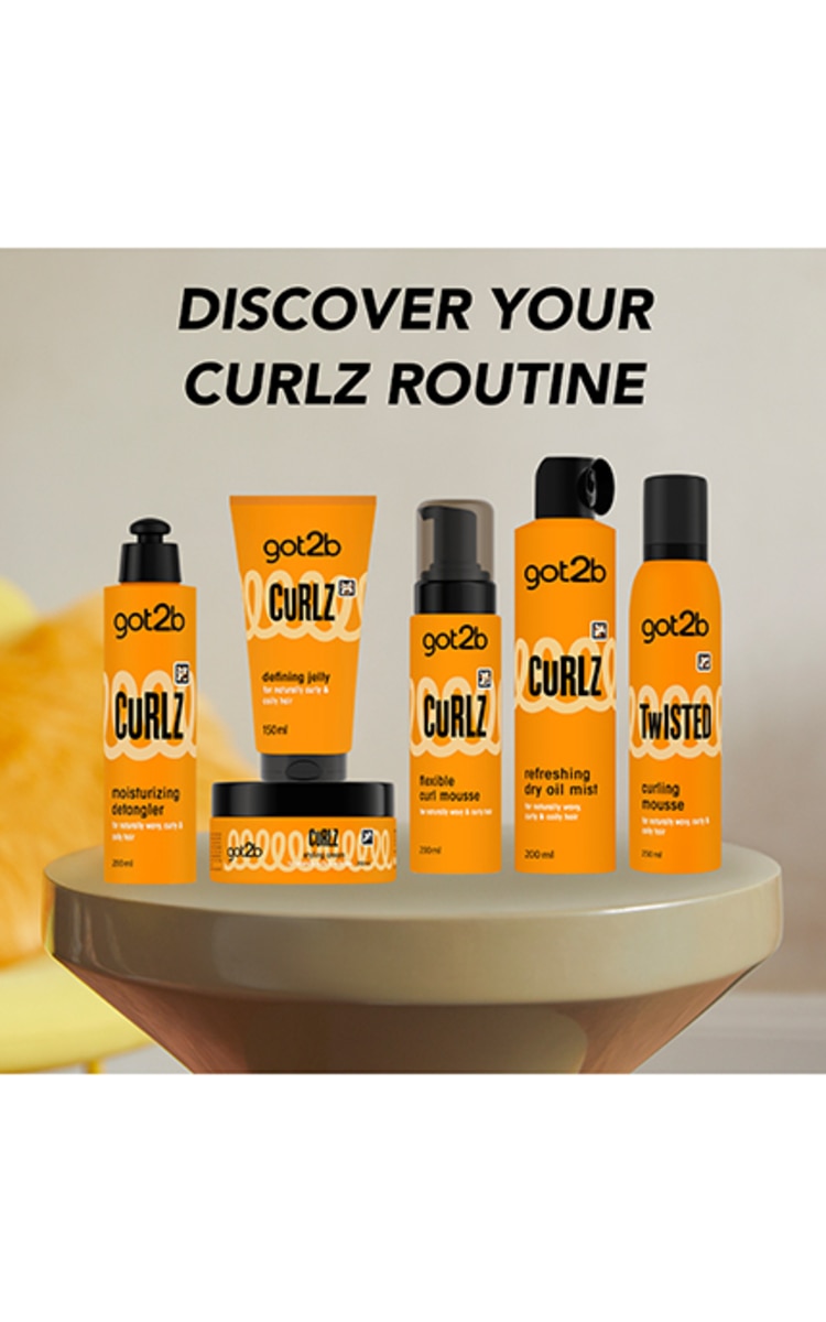 GOT2B, CURLZ, plaukų modeliavimo gelis, 150 ml. 663759 | Drogas LT