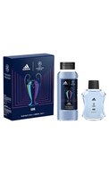 ADIDAS, UEFA 11, vyriškas tualetinis vanduo 100 ml. + dušo želė 250 ml.   