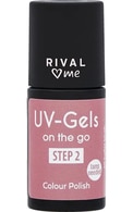  RIVAL LOVES ME undefined RIVAL LOVES ME, UV-GELS ON THE GO, gelinis nagų lakas, 8 ml.  