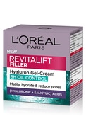 L'ORÉAL PARIS, REVITALIFT FILLER, drėkinamasis gelis - kremas, 50 ml.