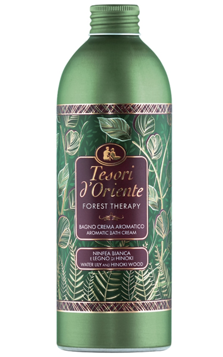 TESORI d'ORIENTE, FOREST RITUAL, kreminis kūno prausiklis, 500 ml.