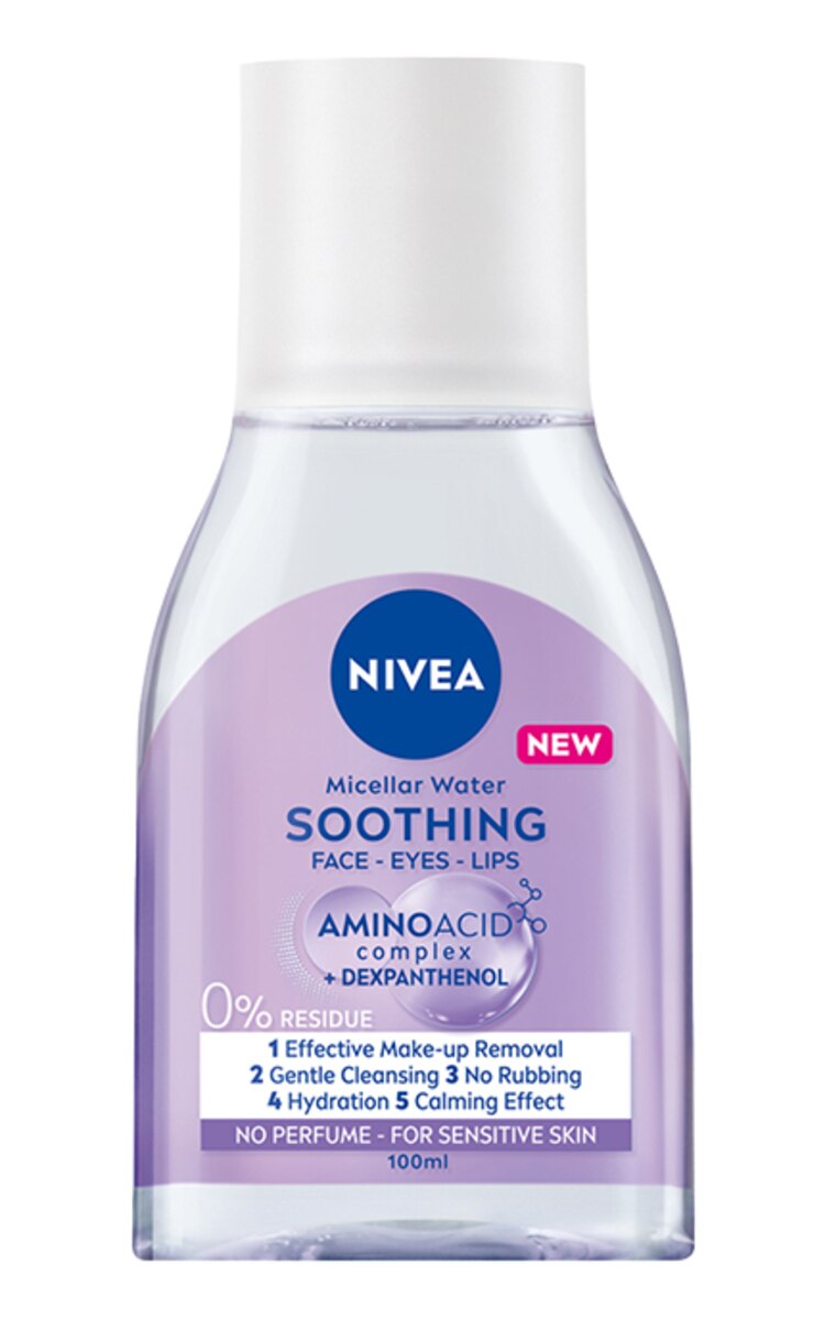 NIVEA NIVEA, SENSITIVE, micelinis vanduo jautriai odai, 100 ml.