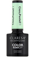  CLARESA undefined CLARESA, CIAO, PASTEL! hibridinis nagų lakas, 5 g. 