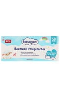 BABYDREAM, medvilninės servetėlės, 50 vnt.
