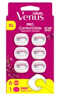  GILLETTE undefined GILLETTE, VENUS, SUGARBERRY, skustuvo galvutės, 6 vnt. +dangtelis 
