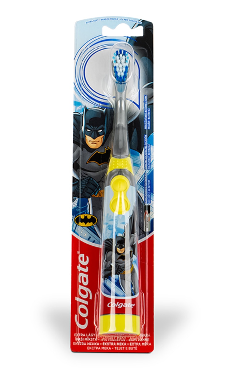 COLGATE COLGATE, KIDS BATMAN, dantų šepetėlis elektrinis, EXTRA SOFT, 1 vnt.