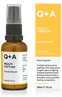  Q+A undefined Q+A, MULTI-PEPTIDE, FACIAL SERUM, veido serumas su peptidais, 30 ml. 