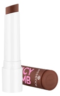 ESSENCE, JUICY BOMB, GLOSSY BUTTER BALM, lūpų balzamas, 05 CHOCO LOT TO HANDLE, 2,5 g.