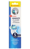  KRUIDVAT undefined KRUIDVAT, COMPLETE CLEAN, keičiamos dantų šepetėlio galvutės, 5 vnt. 