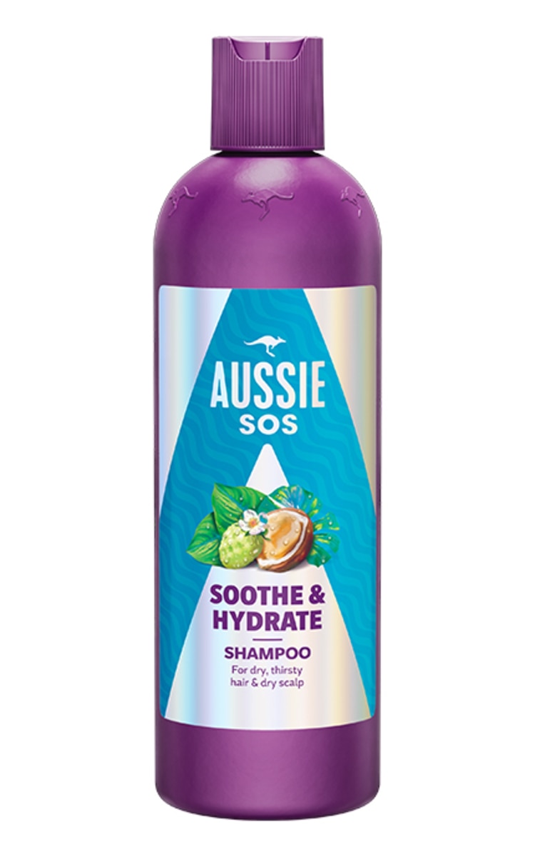 AUSSIE AUSSIE, SOS, SOOTHE & HYDRATE, plaukų šampūnas, 300 ml.