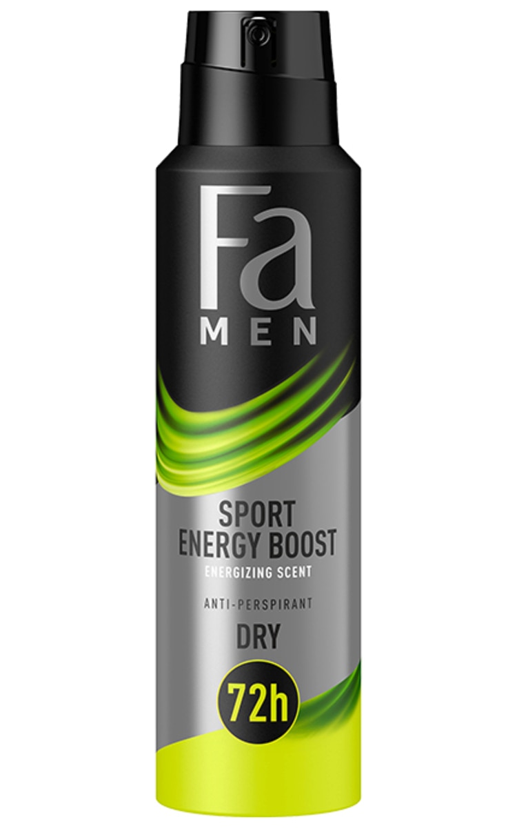 FA FA, MEN SPORT, aerozolinis dezodorantas, 150 ml 150 ml