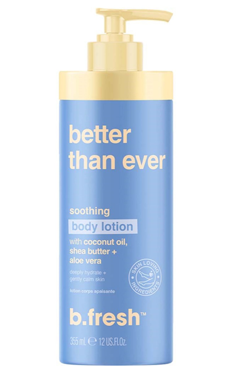 B.FRESH B.FRESH, BETTER THAN EVER, SOOTHING BODY LOTION, glotninamasis kūno losjonas, 355 ml.
