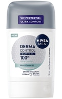 NIVEA MEN, DERMA CONTROL CLINICAL 100 H, ULTRA COMFORT, pieštukinis antiperspirantas vyrams, 50 ml. NIVEA MEN undefined NIVEA MEN, DERMA CONTROL CLINICAL 100 H, ULTRA COMFORT, pieštukinis antiperspirantas vyrams, 50 ml.