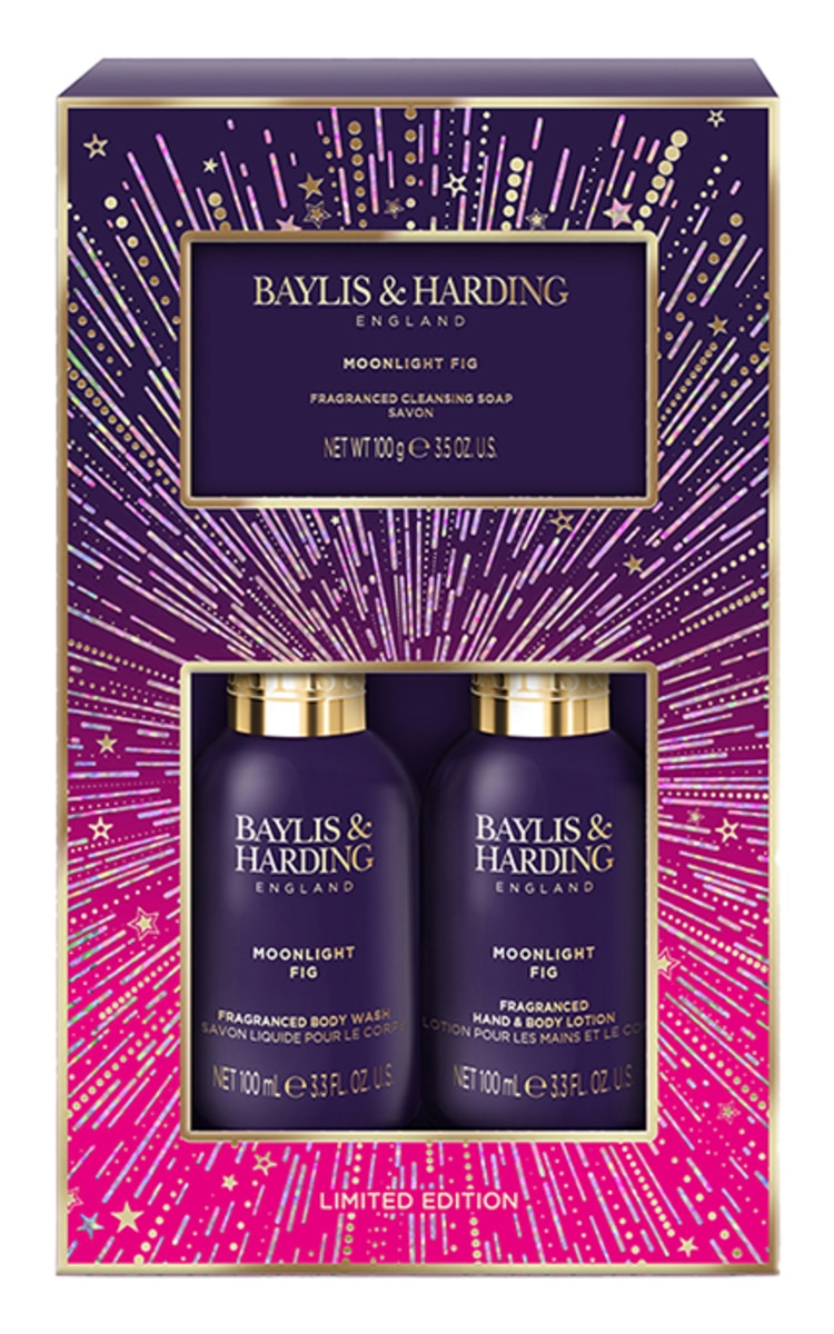 BAYLIS&HARDING BAYLIS & HARDING, MOONLIGHT FIG, MAKE ME SPARKLE, prabangus kūno priežiūros rinkinys, 1 vnt. 1 vnt.